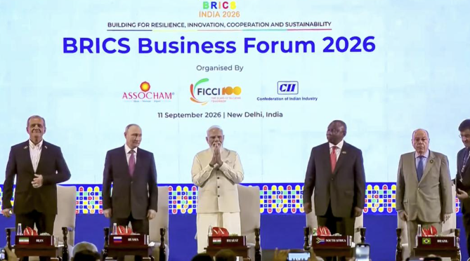 “உலகளாவிய விதிகளை வகுக்கும் சக்தியாக ‘குளோபல் சவுத்’ மாற வேண்டும்”... பிரிக்ஸ் மாநாட்டில் பிரதமர் மோடி பேச்சு!